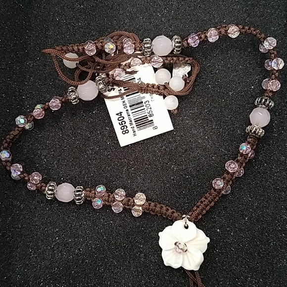 Cookie Lee Jewelry - Cookie Lee Hand-Made Macrame chocker